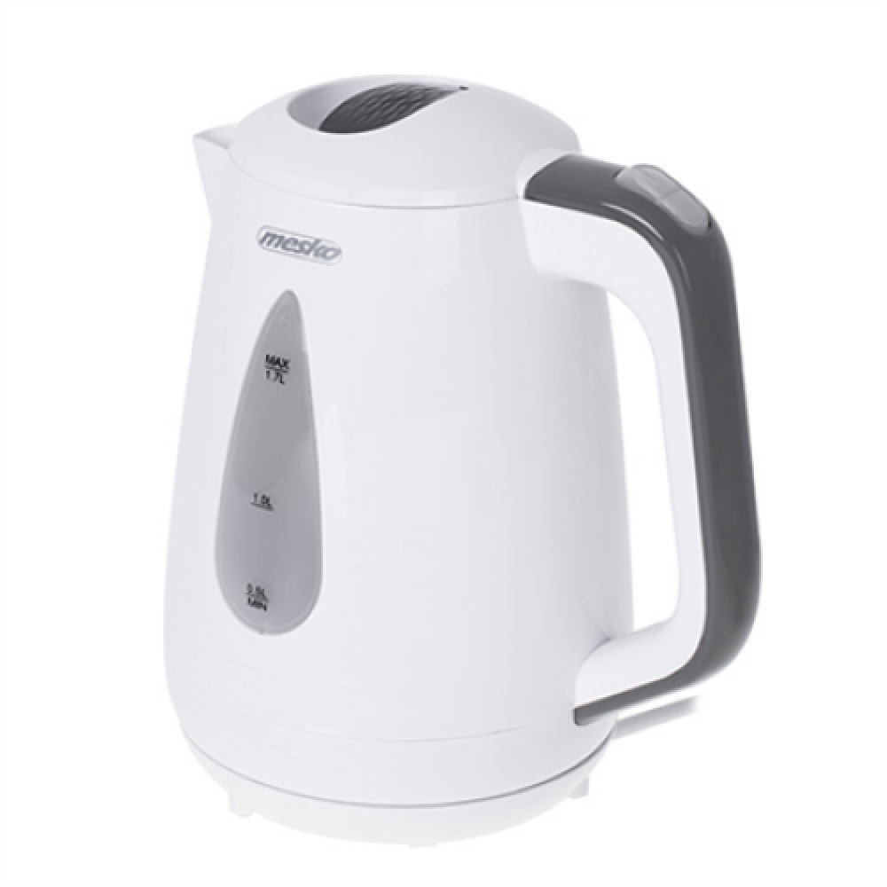 Mesko Kettle , MS 1261g , Electric , 2200 W , 1.7 L , Polypropylene , 360° rotational base , Grey