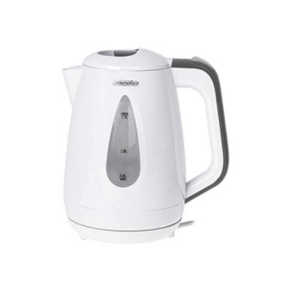 Mesko Kettle , MS 1261g , Electric , 2200 W , 1.7 L , Polypropylene , 360° rotational base , Grey