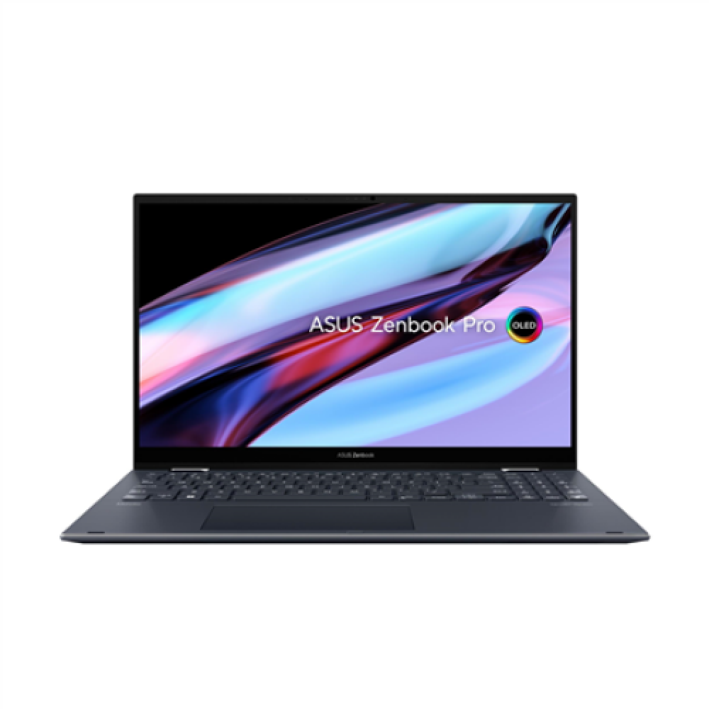 Asus Zenbook Pro 15 Flip UP6502ZA-M8018W Tech Black, 15.6 , OLED, Touchscreen, 2.8K, 2880 x 1620, Gloss, Intel Core i7, i7-12700H, 16 GB, LPDDR5 on board, SSD 1000 GB, Intel Iris Xe Graphics, No Optical drive, Windows 11 Home, 802.11ax, Bluetooth version 