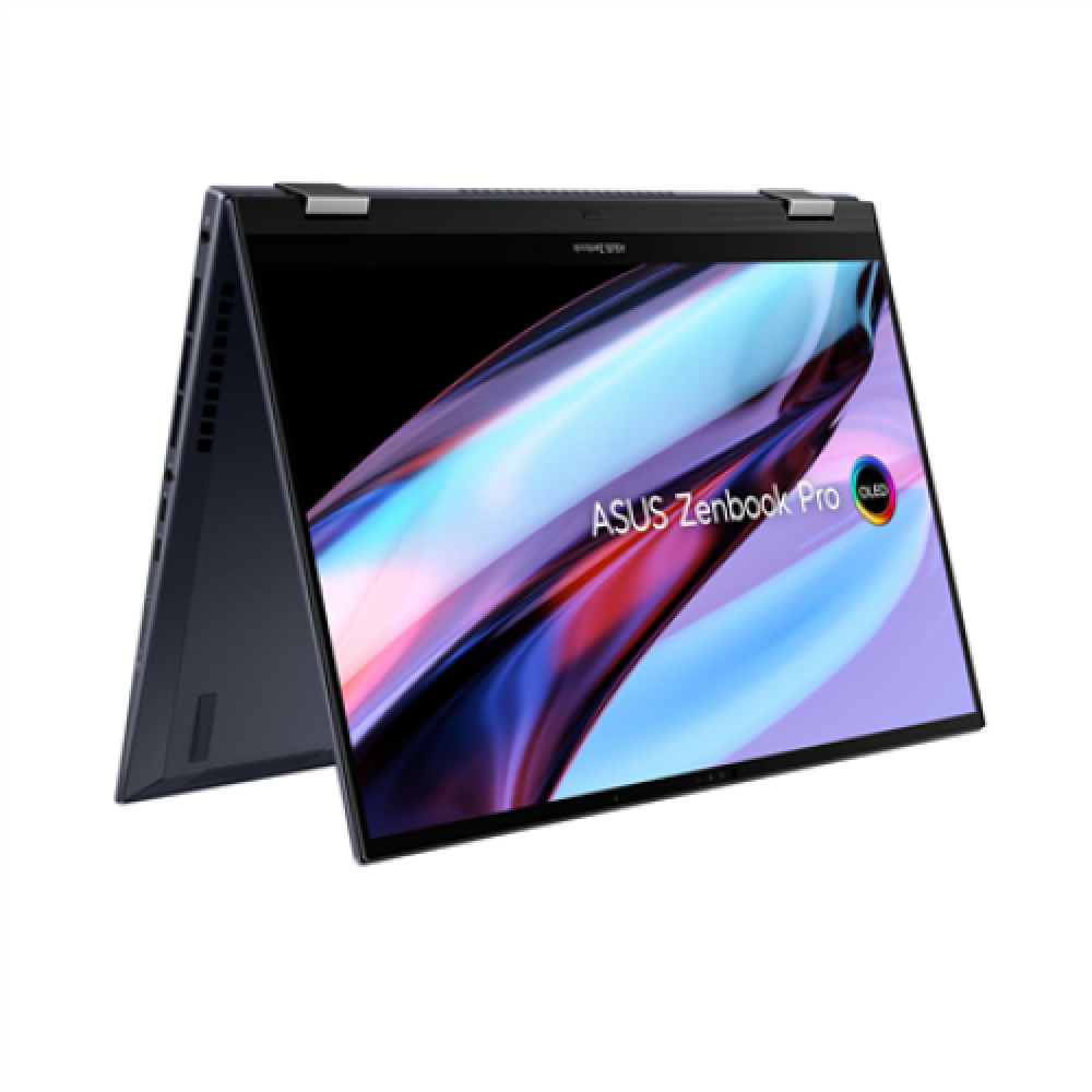 Asus Zenbook Pro 15 Flip UP6502ZA-M8018W Tech Black, 15.6 , OLED, Touchscreen, 2.8K, 2880 x 1620, Gloss, Intel Core i7, i7-12700H, 16 GB, LPDDR5 on board, SSD 1000 GB, Intel Iris Xe Graphics, No Optical drive, Windows 11 Home, 802.11ax, Bluetooth version 