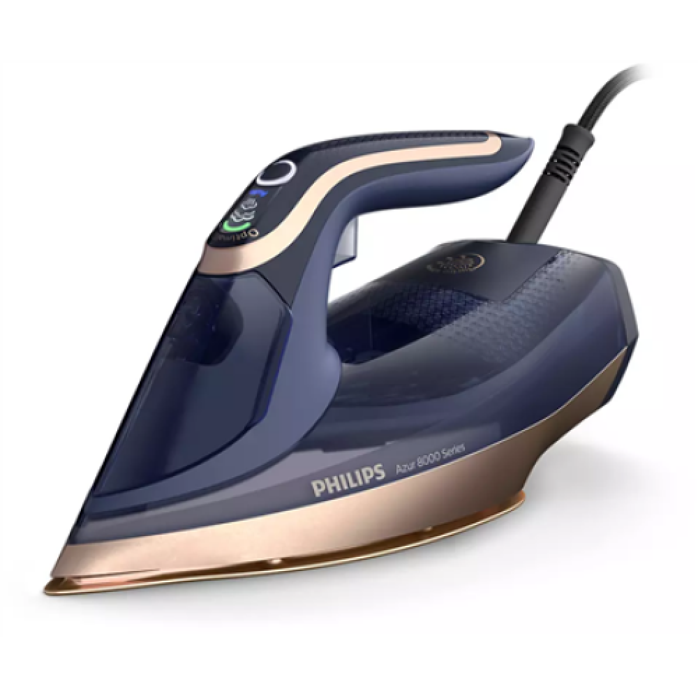 Philips , DST8050/20 Azur , Steam Iron , 3000 W , Water tank capacity 350 ml , Continuous steam 85 g/min , Blue