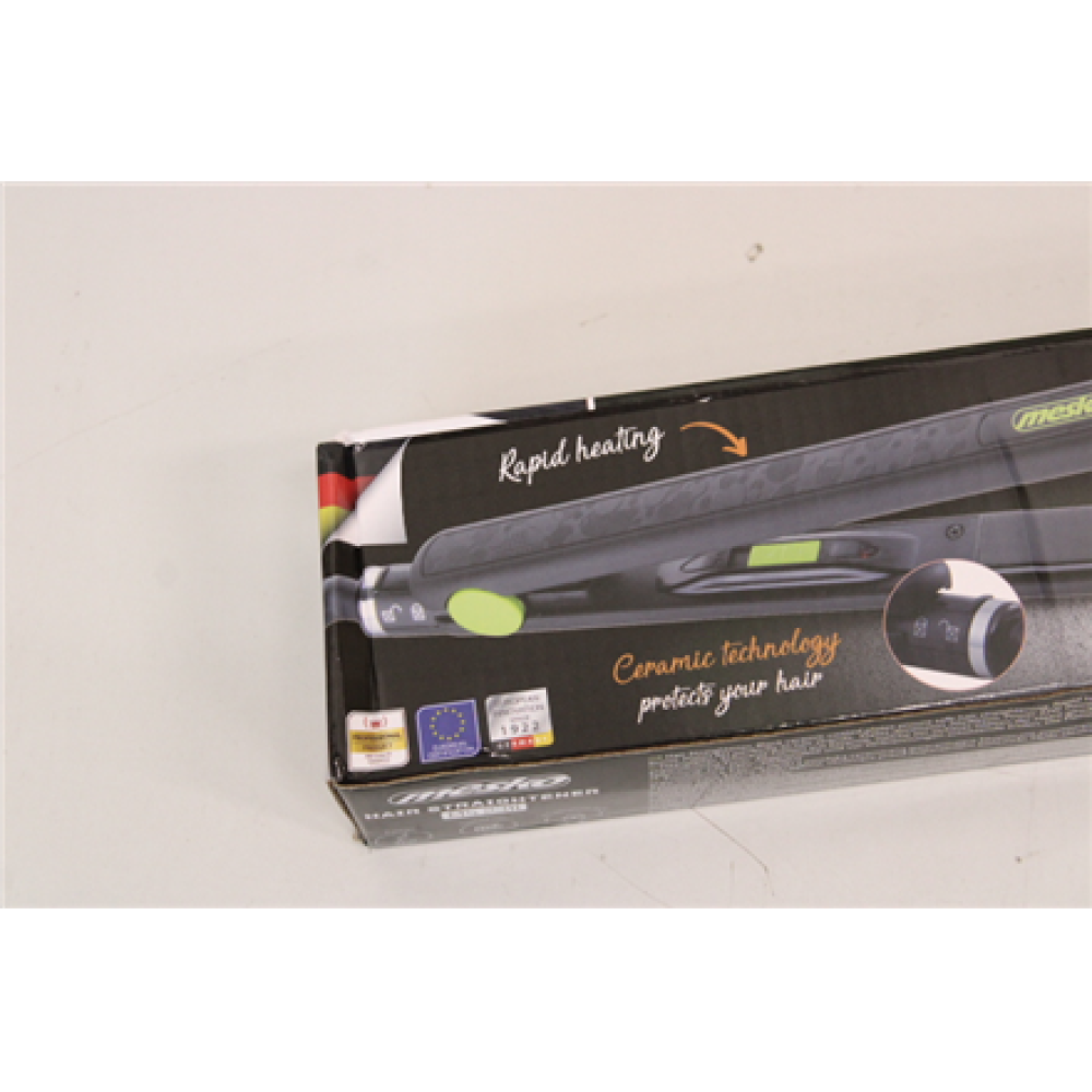 SALE OUT. , Mesko Hair Straightener , MS 2311 , Warranty 24 month(s) , Ceramic heating system , 35 W , Black , DAMAGED PACKAGING
