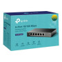 TP-LINK , Switch , TL-SF1006P , Unmanaged , Desktop , 10/100 Mbps (RJ-45) ports quantity 6 , PoE+ ports quantity 4 , Power supply type External