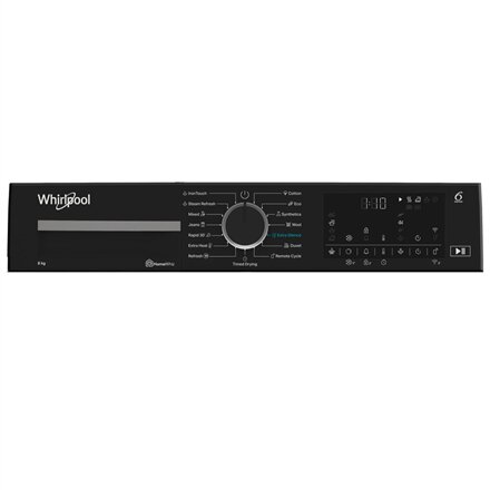 Whirlpool Dryer Machine , WP C8 WBS EE , Energy efficiency class C , Front loading , 8 kg , Digital , Depth 61 cm , Steam function , White