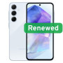 Samsung Renewed Grade A++ , Samsung Galaxy A55 5G , Awesome Iceblue , 6.6 , Super AMOLED , 128 GB , 5G , Android