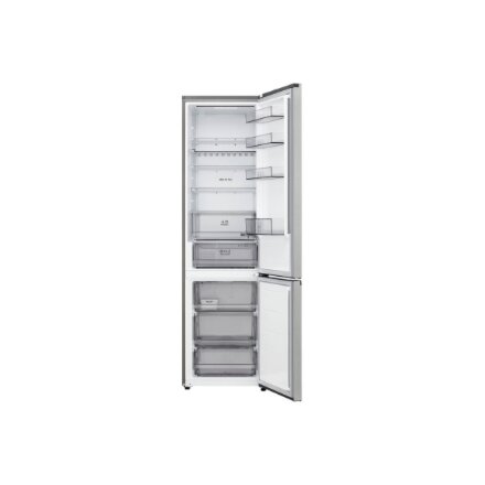LG Refrigerator , GBBS312CPY , Energy efficiency class C , Free standing , Height 186 cm , Combi , No Frost system , Fridge net capacity 220 L , Freezer net capacity 113 L , Display , 34 dB , Prime Silver