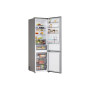 LG Refrigerator , GBBS312CPY , Energy efficiency class C , Free standing , Height 186 cm , Combi , No Frost system , Fridge net capacity 220 L , Freezer net capacity 113 L , Display , 34 dB , Prime Silver