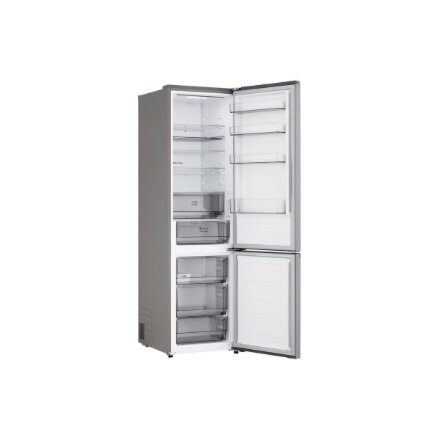 LG Refrigerator , GBBS312CPY , Energy efficiency class C , Free standing , Height 186 cm , Combi , No Frost system , Fridge net capacity 220 L , Freezer net capacity 113 L , Display , 34 dB , Prime Silver