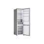 LG Refrigerator , GBBS312CPY , Energy efficiency class C , Free standing , Height 186 cm , Combi , No Frost system , Fridge net capacity 220 L , Freezer net capacity 113 L , Display , 34 dB , Prime Silver