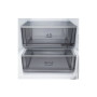 LG Refrigerator , GBBS312CPY , Energy efficiency class C , Free standing , Height 186 cm , Combi , No Frost system , Fridge net capacity 220 L , Freezer net capacity 113 L , Display , 34 dB , Prime Silver