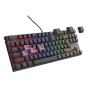 Genesis THOR 303 , Mechanical Gaming Keyboard , Wired , US , Black , USB Type-A , Outemu Peach Silent