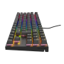 Genesis , THOR 303 , Mechanical Gaming Keyboard , Wired , US , Black , USB-A , Outemu Peach Silent