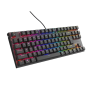 Genesis , THOR 303 , Mechanical Gaming Keyboard , Wired , US , Black , USB-A , Outemu Peach Silent