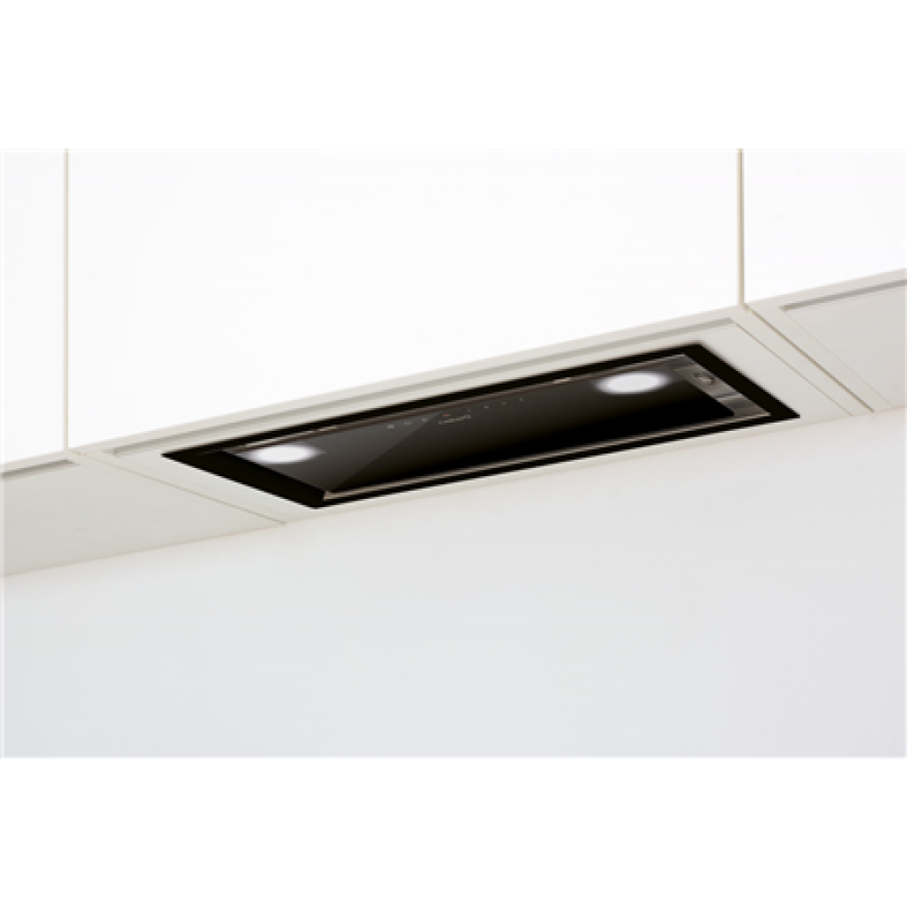 CATA Hood , GC DUAL 45 GBK/A , Canopy , Energy efficiency class A , Width 49.2 cm , 820 m³/h , Touch sensitive , LED , Black