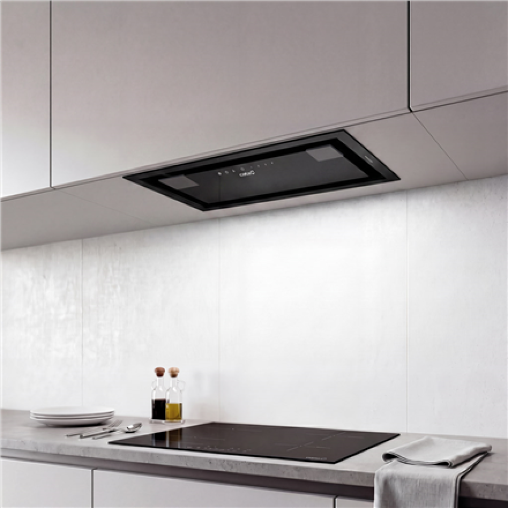 CATA Hood , GC DUAL 45 GBK/A , Canopy , Energy efficiency class A , Width 49.2 cm , 820 m³/h , Touch sensitive , LED , Black