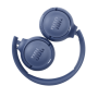 JBL Headphones TUNE 510BT Built-in microphone, Blue, Wireless, On-Ear