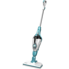 BLACK & DECKER 9in1 Steam cleaner , FSMH1351SM-QS , Power 1300 W , Water tank capacity 0.5 L , Teal/White BLACK & DECKER 9in1 Steam cleaner , FSMH1351SM-QS , Power 1300 W , Water tank capacity 0.5 L , Teal/White
