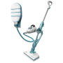 BLACK & DECKER 9in1 Steam cleaner , FSMH1351SM-QS , Power 1300 W , Water tank capacity 0.5 L , Teal/White