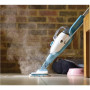BLACK & DECKER 9in1 Steam cleaner , FSMH1351SM-QS , Power 1300 W , Water tank capacity 0.5 L , Teal/White