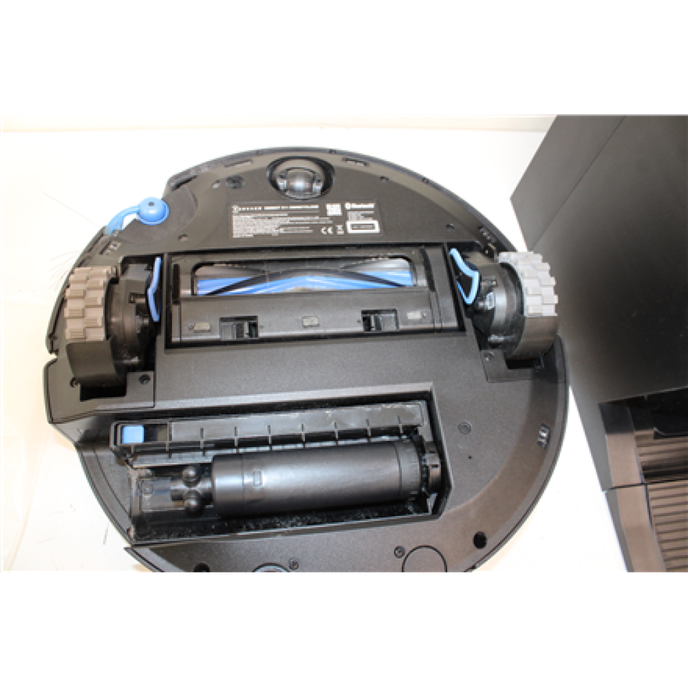 SALE OUT. Ecovacs DEEBOT X11 OMNICYCLONE EU Vacuum & mop, Wet&Dry,with new bagless All-in-One OmniCyclone station, Black (with brown shimmer , Ecovacs Robot Vacuum Cleaner with New Bagless All-in-One OmniCyclone Station , DEEBOT X11 OMNICYCLONE EU