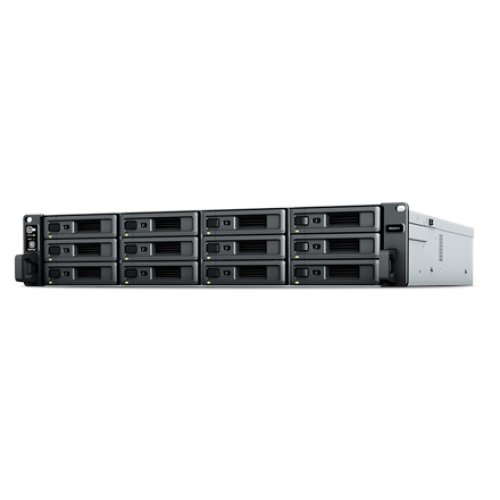 Synology Rack NAS RS2421+ Up to 12 HDD/SSD Hot-Swap AMD Ryzen Ryzen V1500B Quad Core Processor frequency 2.2 GHz 4 GB DDR4