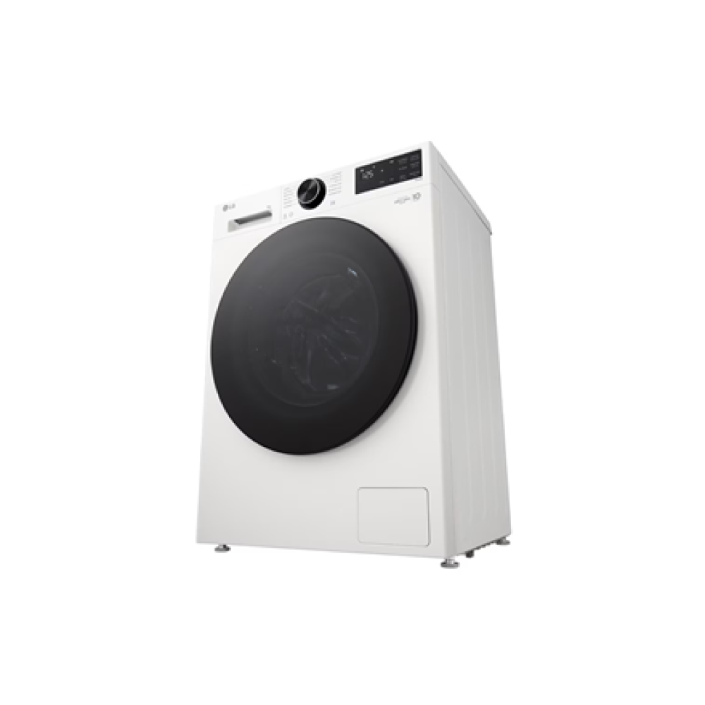 LG F2X50S9TWB Washing machine, A, Front loading, Washing capacity 9 kg, Depth 47.5 cm, 1200 RPM, White , LG