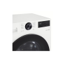 LG F2X50S9TWB Washing machine, A, Front loading, Washing capacity 9 kg, Depth 47.5 cm, 1200 RPM, White , LG