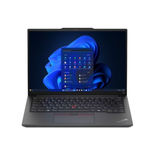 Lenovo , ThinkPad E14 , Black , 14 , IPS , WUXGA , 1920 x 1200 pixels , Anti-glare , Intel Core U7 , 155H , 16 GB , SO-DIMM DDR5 , Solid-state drive capacity 512 GB , Intel Arc Graphics , Windows 11 Pro , 802.11ax , Bluetooth version 5.3 , Keyboard langua