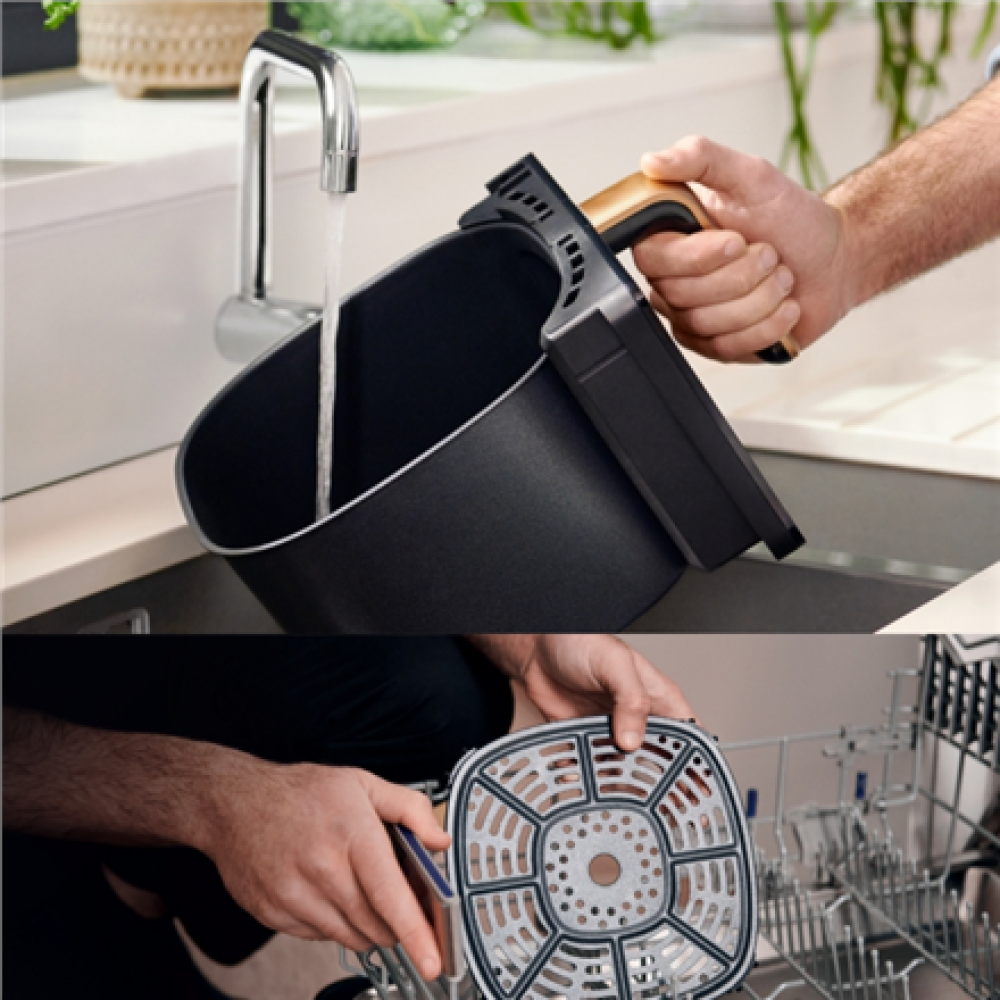 Panasonic Air Fryer , NF-CC600AXE , Power 1450 W , Capacity 6 L , Black