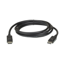 Aten , Black , DisplayPort rev.1.2 Cable , DP to DP , 3 m