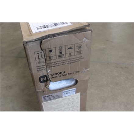 SALE OUT. Xiaomi Electric Scooter 6 Lite GL , Xiaomi 23 month(s) , DAMAGED PACKAGING
