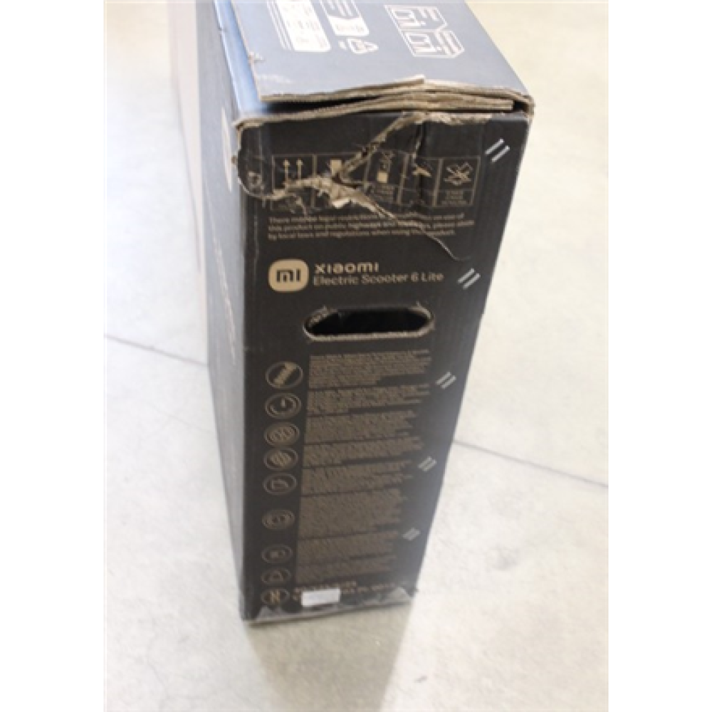 SALE OUT. Xiaomi Electric Scooter 6 Lite GL , Xiaomi 23 month(s) , DAMAGED PACKAGING