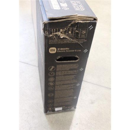 SALE OUT. Xiaomi Electric Scooter 6 Lite GL , Xiaomi 23 month(s) , DAMAGED PACKAGING