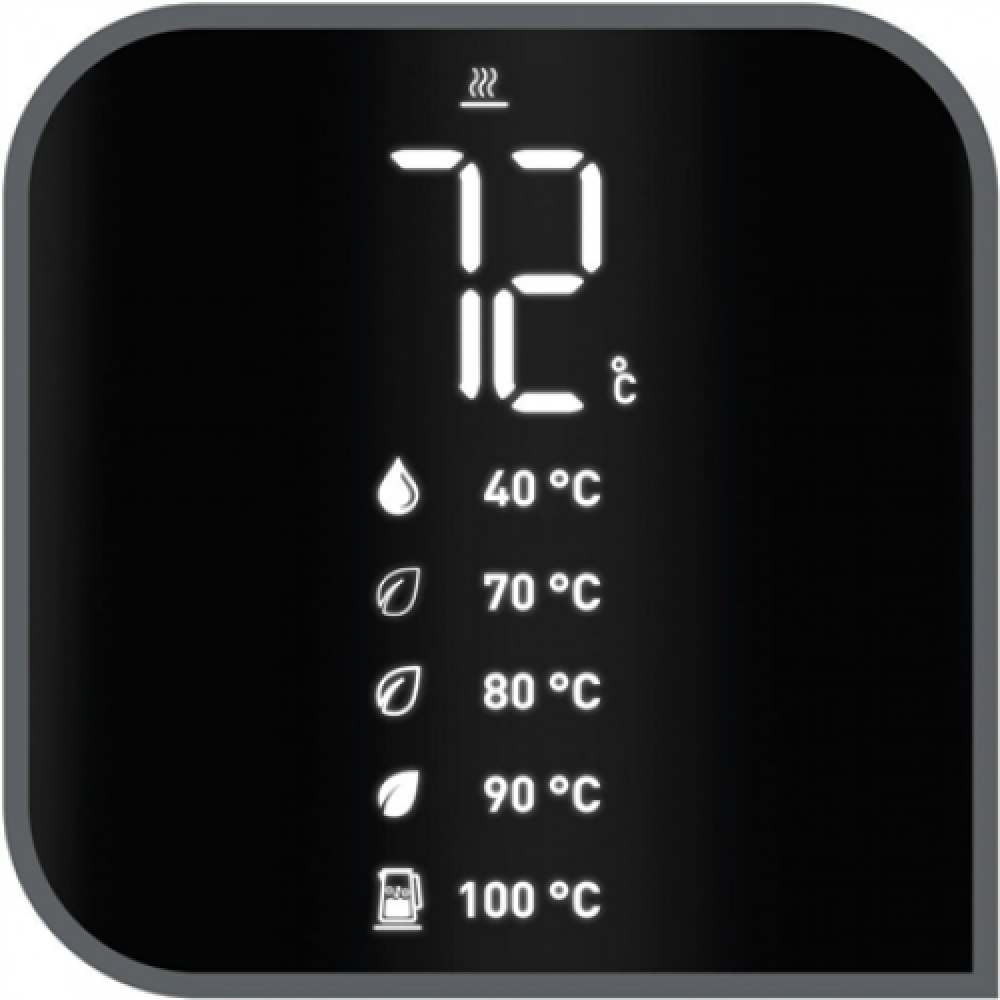 TEFAL Kettle KO854830 Smartn Light Electric, 1800 W, 1 L, Plastic, 360° rotational base, Black