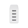 Goobay 44962 30 W USB-A Multiport Charger, White