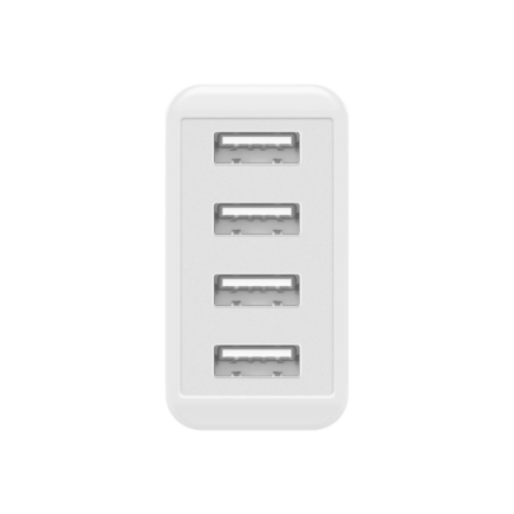 Goobay 44962 30 W USB-A Multiport Charger, White