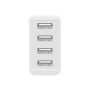 Goobay 44962 30 W USB-A Multiport Charger, White