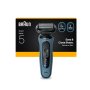 Braun Shaver , Series 5 52-A1000s , Operating time (max) 50 min , Wet & Dry , Lithium Ion , Blue/Black