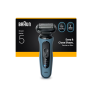 Braun Shaver , Series 5 52-A1000s , Operating time (max) 50 min , Wet & Dry , Lithium Ion , Blue/Black
