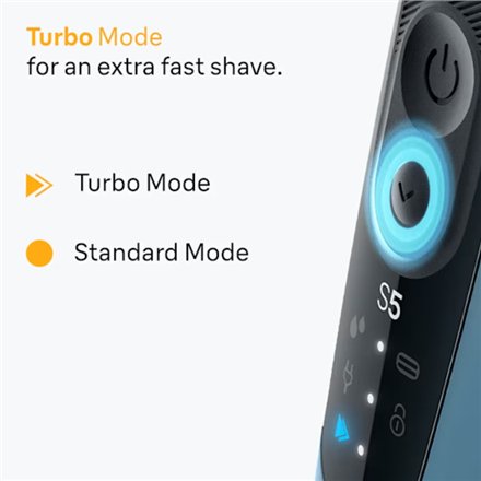 Braun Shaver , Series 5 52-A1000s , Operating time (max) 50 min , Wet & Dry , Lithium Ion , Blue/Black