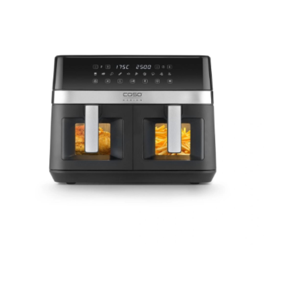 Caso Air Fryer , DuoChef , Power 2200 W , Capacity 14 L , Black