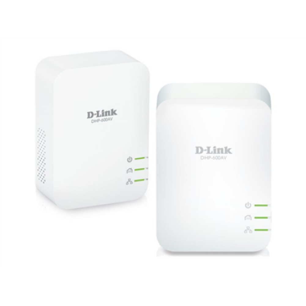 D-Link , PowerLine AV2 1000 HD Gigabit Starter Kit , DHP-601AV/E , 1000 Mbit/s , Ethernet LAN (RJ-45) ports 1 , No Wi-Fi , Extra socket