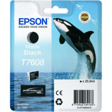 Epson T7608 , Ink Cartridge , Matte Black