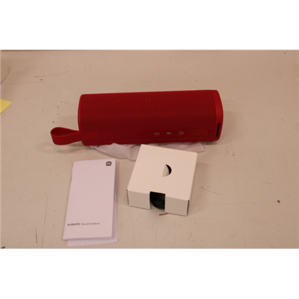 SALE OUT. Xiaomi Sound Outdoor, Red , Xiaomi Sound Outdoor , QBH4263GL , DEMO , 30 W , Waterproof , Bluetooth , Red , Portable , Wireless connection