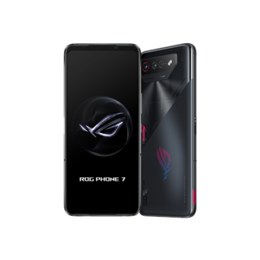 Asus ROG Phone 7 Phantom Black 6.78 AMOLED 1080 x 2448 pixels Qualcomm SM8550-AB Snapdragon 8 Gen 2 (4 nm) Internal RAM 16 GB 512 GB Dual SIM Nano-SIM 3G 4G 5G Main camera 50+13+5 MP Secondary camera 32 MP Android 13 6000 mAh