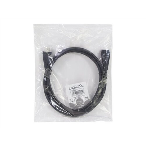 Logilink , HDMI Cable Type A Male - HDMI Type A Female , CH0056 , HDMI Type A Female , HDMI Type A Male , HDMI to HDMI , 2 m