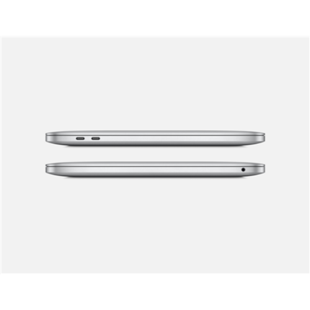 Apple MacBook Pro Silver 13.3 IPS 2560 x 1600 Apple M2 8 GB SSD 512 GB Apple M2 10-core GPU Without ODD macOS 802.11ax Bluetooth version 5.0 Keyboard language Russian Keyboard backlit Warranty 12 month(s) Battery warranty 12 month(s)