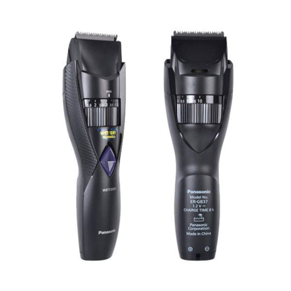 Panasonic , Beard Trimmer , ER-GB37-K503 , Cordless , Wet & Dry , Number of length steps 20