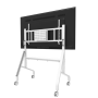 Neomounts Floor stand , FL50-575WH1 TV trolley , Adjustable Height , 65-110 , Maximum weight (capacity) 125 kg , White