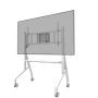 Neomounts Floor stand , FL50-575WH1 TV trolley , Adjustable Height , 65-110 , Maximum weight (capacity) 125 kg , White